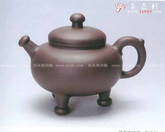 紫砂壶图片：顶天立地壶 - 宜兴紫砂壶网