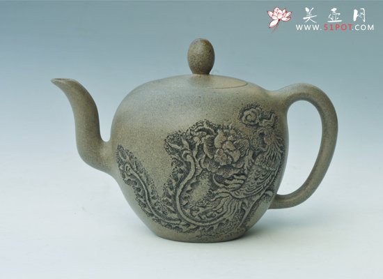 紫砂壶图片：凤美人 - 宜兴紫砂壶网