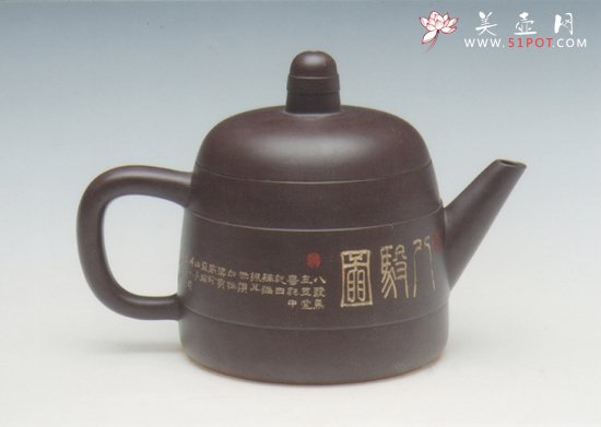 紫砂壶图片：汉钟 - 宜兴紫砂壶网