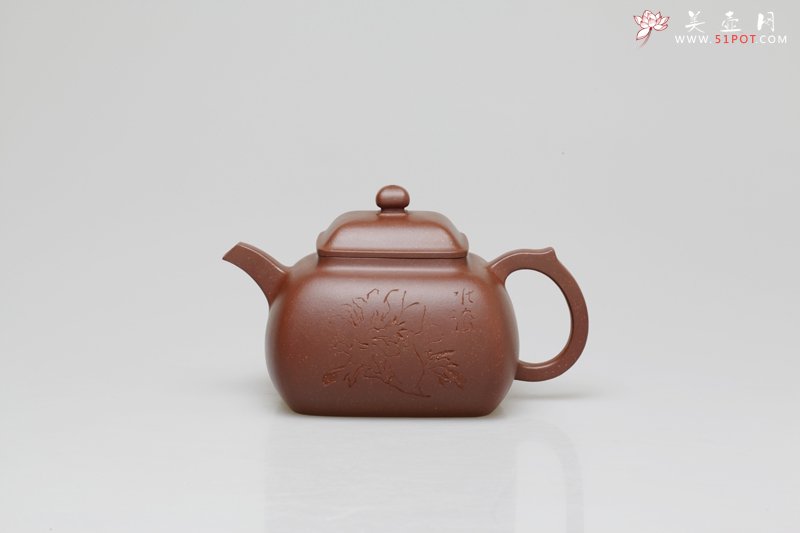 紫砂壶图片：坦然壶 - 宜兴紫砂壶网