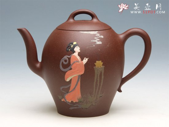 紫砂壶图片：美人肩 - 宜兴紫砂壶网