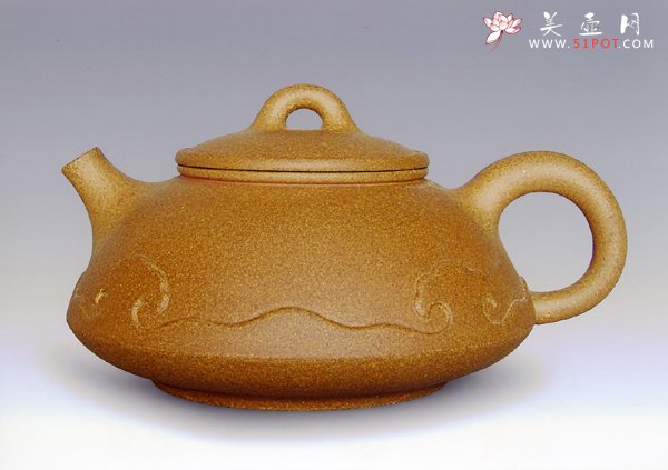 紫砂壶图片：吉祥如意 - 宜兴紫砂壶网