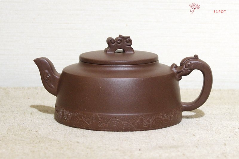 紫砂壶图片：龙行天下 - 宜兴紫砂壶网