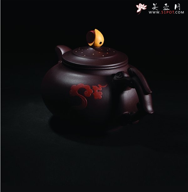 紫砂壶图片：日月同辉 - 宜兴紫砂壶网