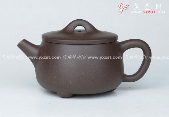 紫砂壶图片：胖石瓢 - 宜兴紫砂壶网