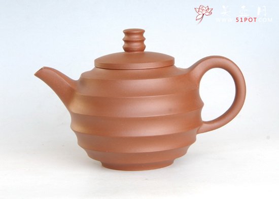 紫砂壶图片：步步高升 - 宜兴紫砂壶网