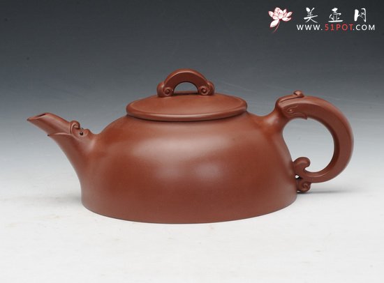 紫砂壶图片：双龙戏水 - 宜兴紫砂壶网