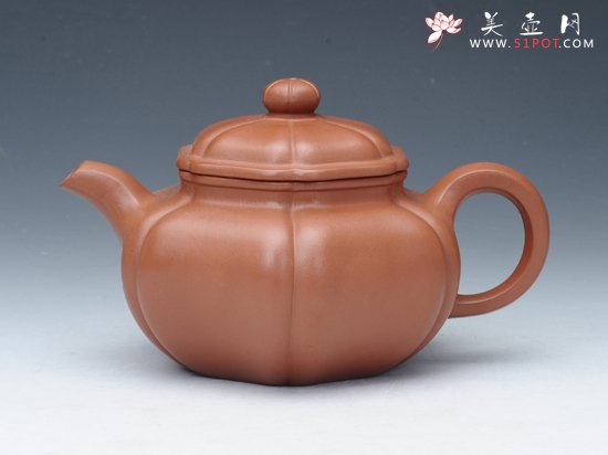 紫砂壶图片：葵仿古 - 宜兴紫砂壶网