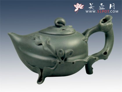 紫砂壶图片：圣桃 - 宜兴紫砂壶网