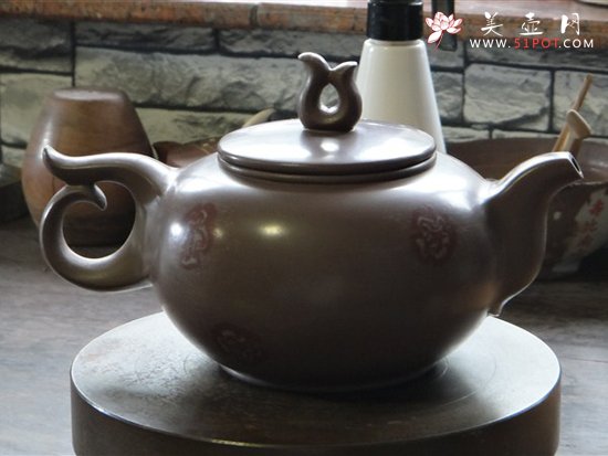 紫砂壶图片：爱心壶 - 宜兴紫砂壶网