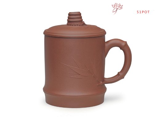 紫砂壶图片：竹节杯 - 宜兴紫砂壶网