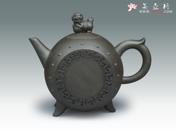 紫砂壶图片：鼓 - 宜兴紫砂壶网