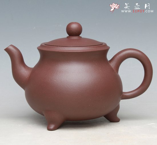 紫砂壶图片：三鼎 - 宜兴紫砂壶网