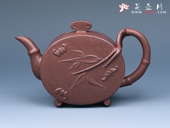 紫砂壶图片：劲竹 - 宜兴紫砂壶网