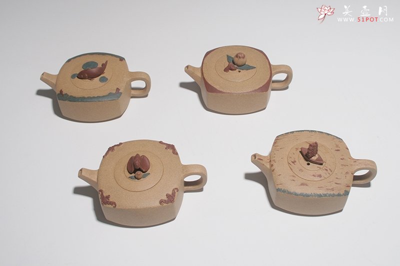 紫砂壶图片：情趣组合壶 - 宜兴紫砂壶网