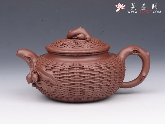紫砂壶图片：圣桃 - 宜兴紫砂壶网