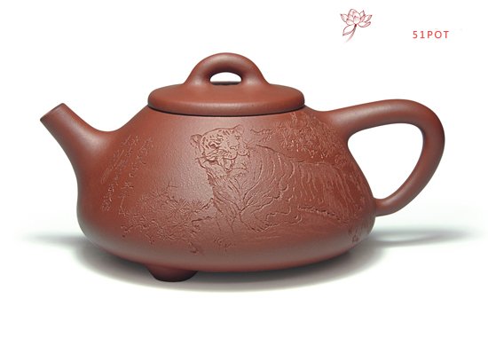 紫砂壶图片：子冶石瓢 - 宜兴紫砂壶网