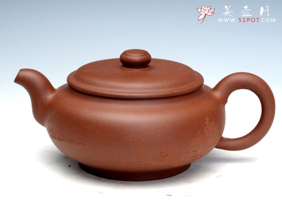 紫砂壶图片：清韵  泥料：原矿紫砂泥 - 宜兴紫砂壶网