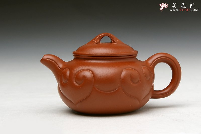 紫砂壶图片：仿古如意 - 宜兴紫砂壶网