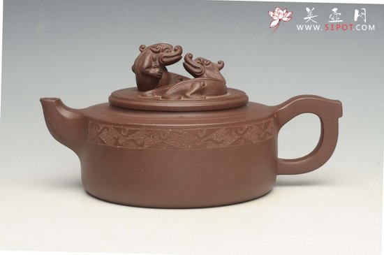 紫砂壶图片：楚汉风云 - 宜兴紫砂壶网