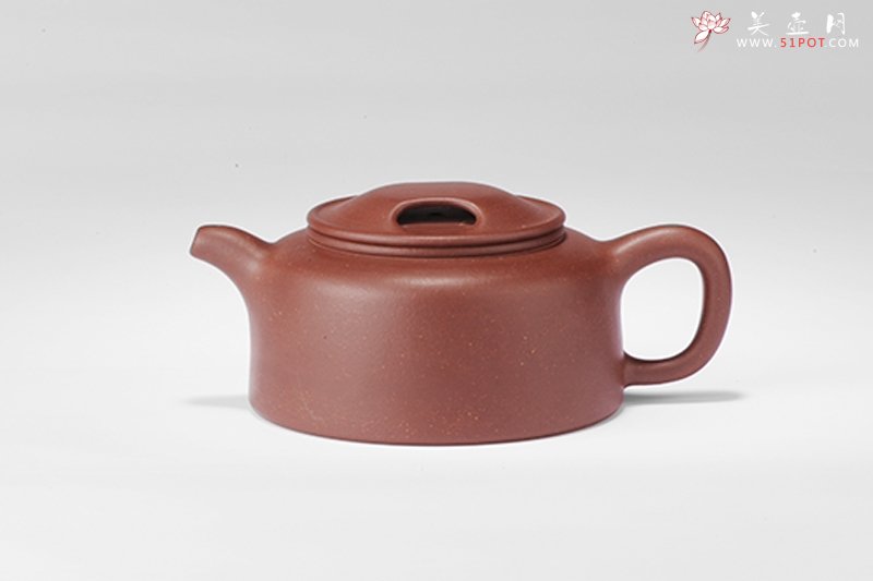 紫砂壶图片：牛盖莲子壶 - 宜兴紫砂壶网