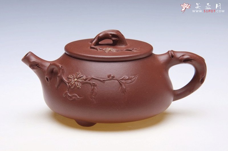 紫砂壶图片：春意盎然 - 宜兴紫砂壶网