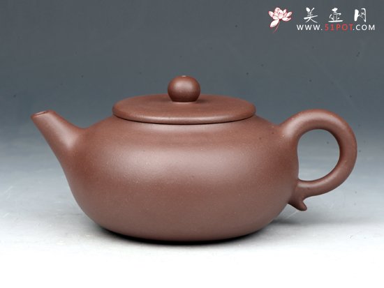 紫砂壶图片：扁鼓 - 宜兴紫砂壶网
