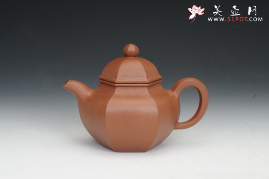 紫砂壶图片：六方掇球 - 宜兴紫砂壶网