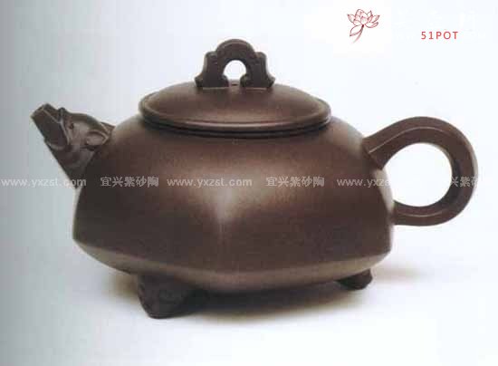 紫砂壶图片：飞来福壶 - 宜兴紫砂壶网