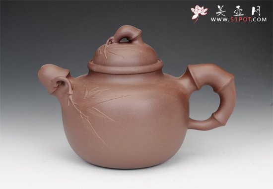 紫砂壶图片：富竹 - 宜兴紫砂壶网