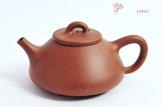 紫砂壶图片：子冶石瓢 - 宜兴紫砂壶网