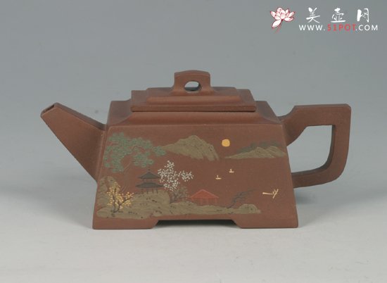 紫砂壶图片：长方光华 - 宜兴紫砂壶网