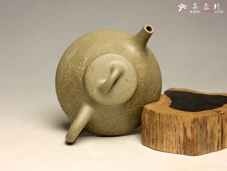 紫砂壶图片：全手工《子冶石瓢》 - 宜兴紫砂壶网