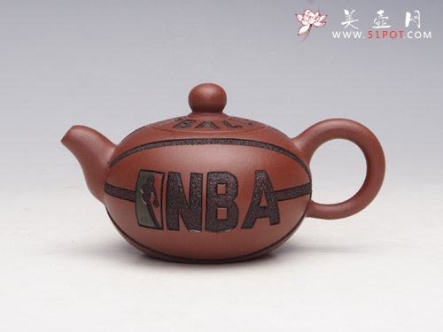 紫砂壶图片：篮球壶 - 宜兴紫砂壶网