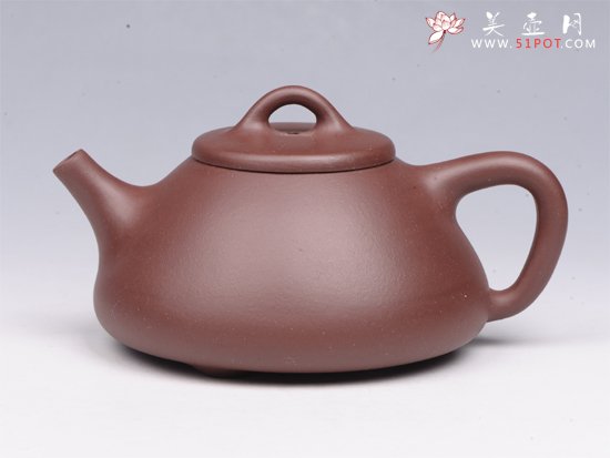 紫砂壶图片：子冶石瓢 - 宜兴紫砂壶网