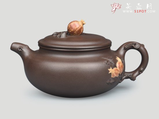 紫砂壶图片：石榴 - 宜兴紫砂壶网