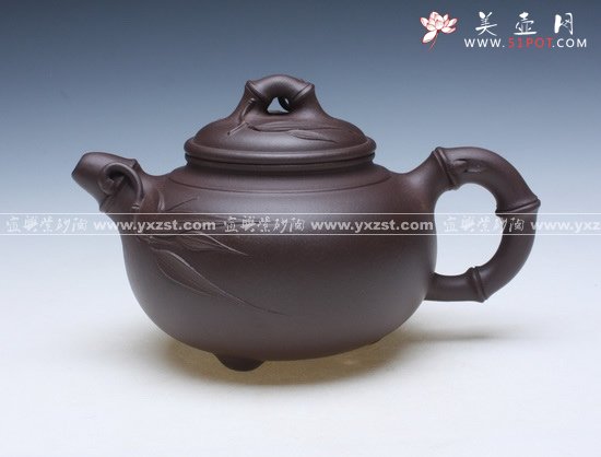 紫砂壶图片：竹圆 - 宜兴紫砂壶网