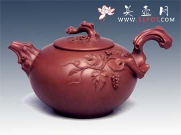 紫砂壶图片：春华秋实 - 宜兴紫砂壶网