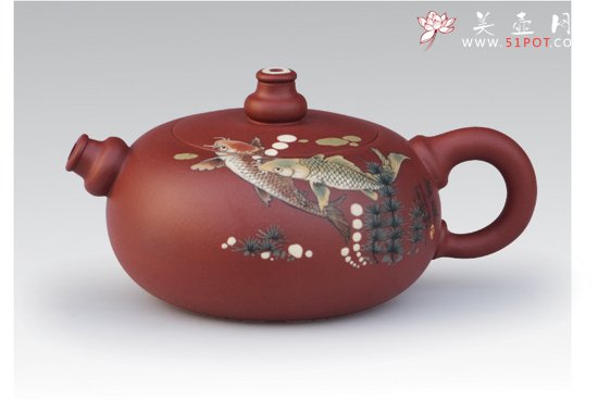 紫砂壶图片：葫芦 - 宜兴紫砂壶网