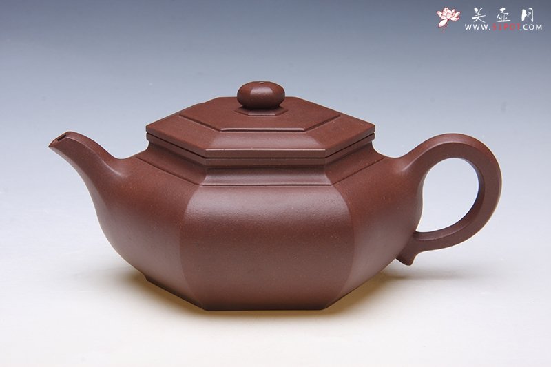 紫砂壶图片：大彬六方 - 宜兴紫砂壶网