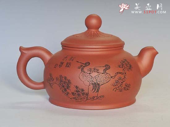 紫砂壶图片：圆菊 - 宜兴紫砂壶网