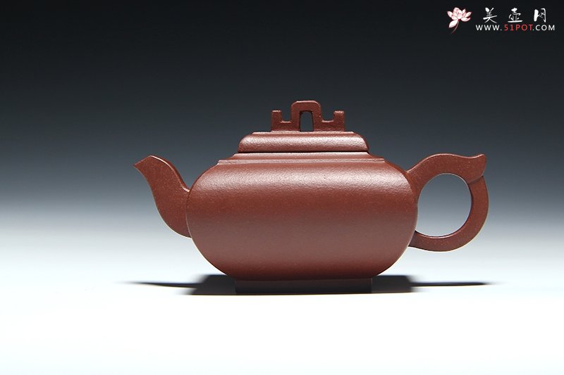 紫砂壶图片：桥顶四方 - 宜兴紫砂壶网