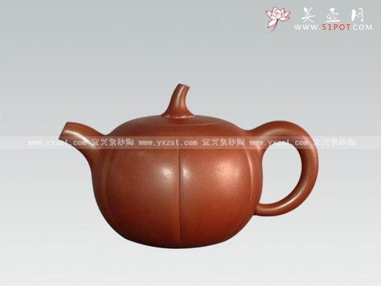 紫砂壶图片：瓜棱 - 宜兴紫砂壶网