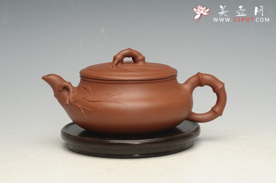 紫砂壶图片：缘竹 - 宜兴紫砂壶网