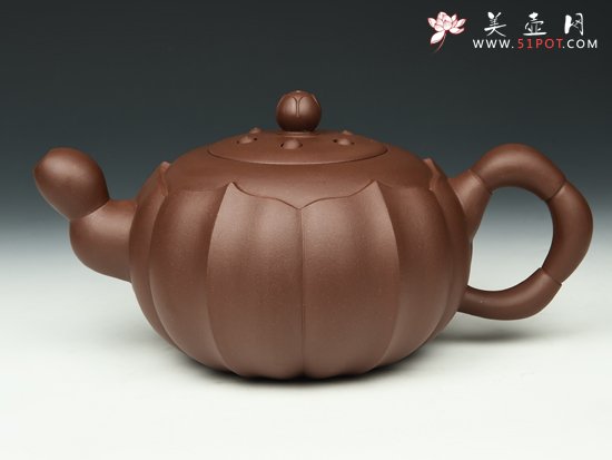 紫砂壶图片：大莲子 - 宜兴紫砂壶网
