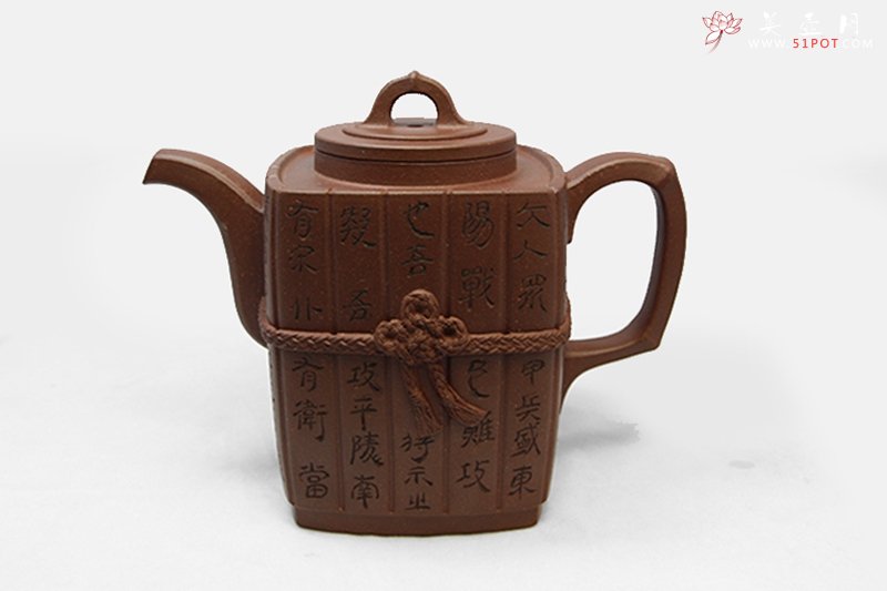 紫砂壶图片：竹简茶具 - 宜兴紫砂壶网