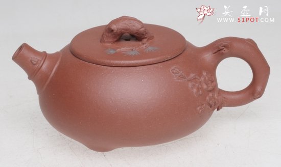 紫砂壶图片：岁寒三友 - 宜兴紫砂壶网