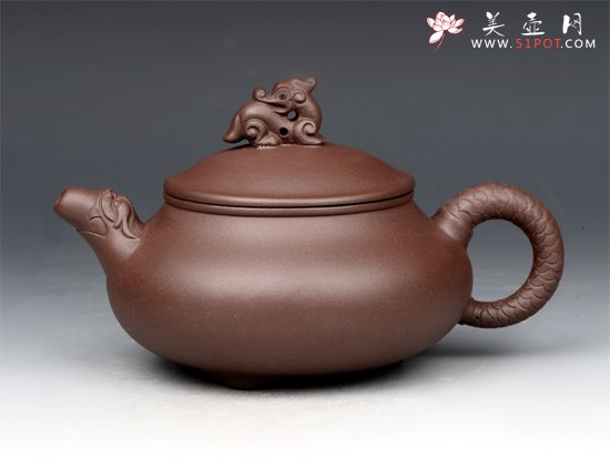 紫砂壶图片：龙行天下 - 宜兴紫砂壶网