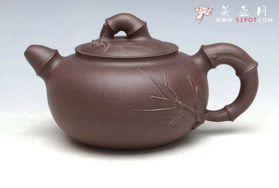 紫砂壶图片：佛竹 - 宜兴紫砂壶网