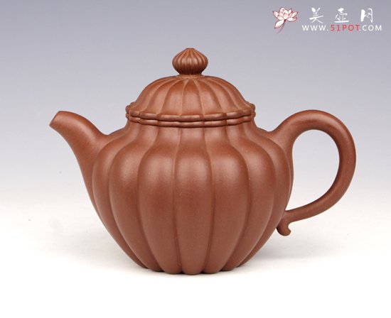 紫砂壶图片：菊瓣壶 - 宜兴紫砂壶网